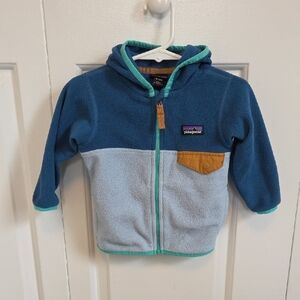 Patagonia Kids' Two-Tone Fleece Hoodie